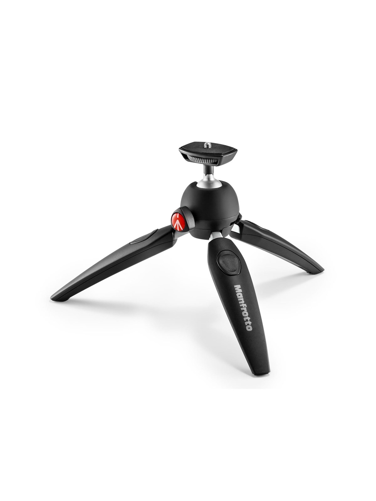 Manfrotto PIXI EVO 2-Section Mini Tripod light and compact - Black, Kamerastativ