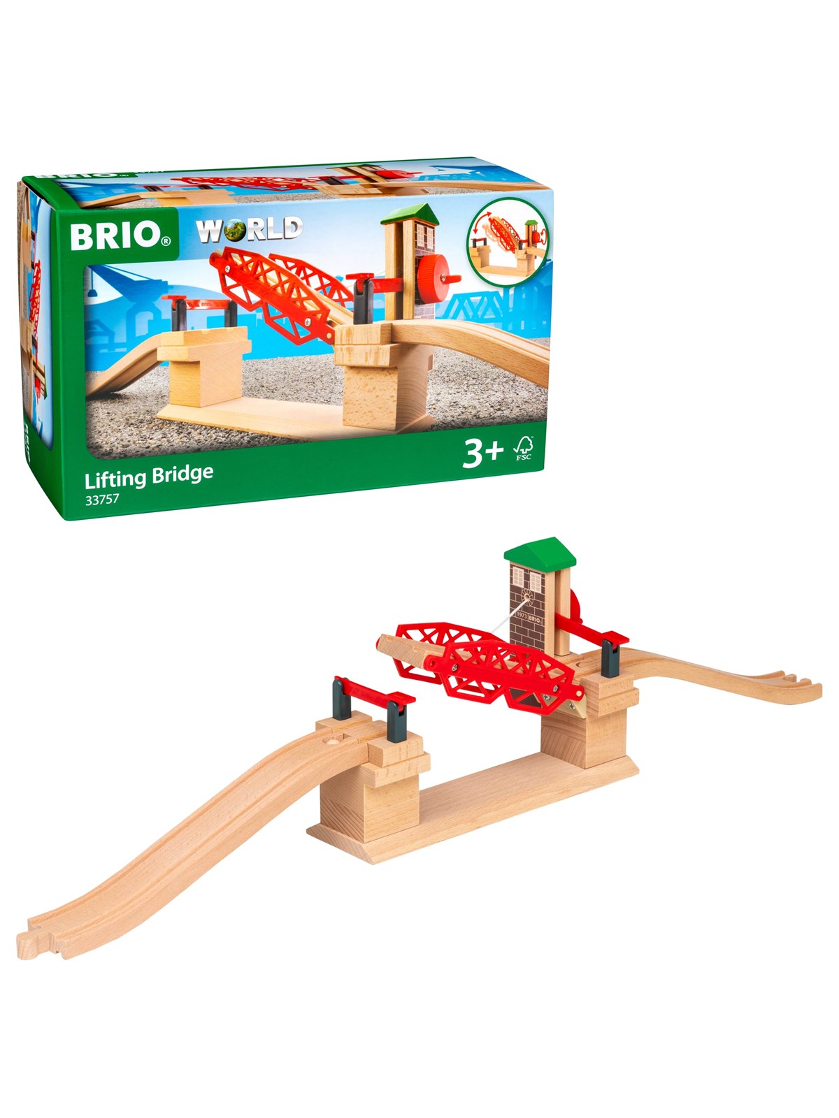 Brio 33757 Løftebro, Brio Tog