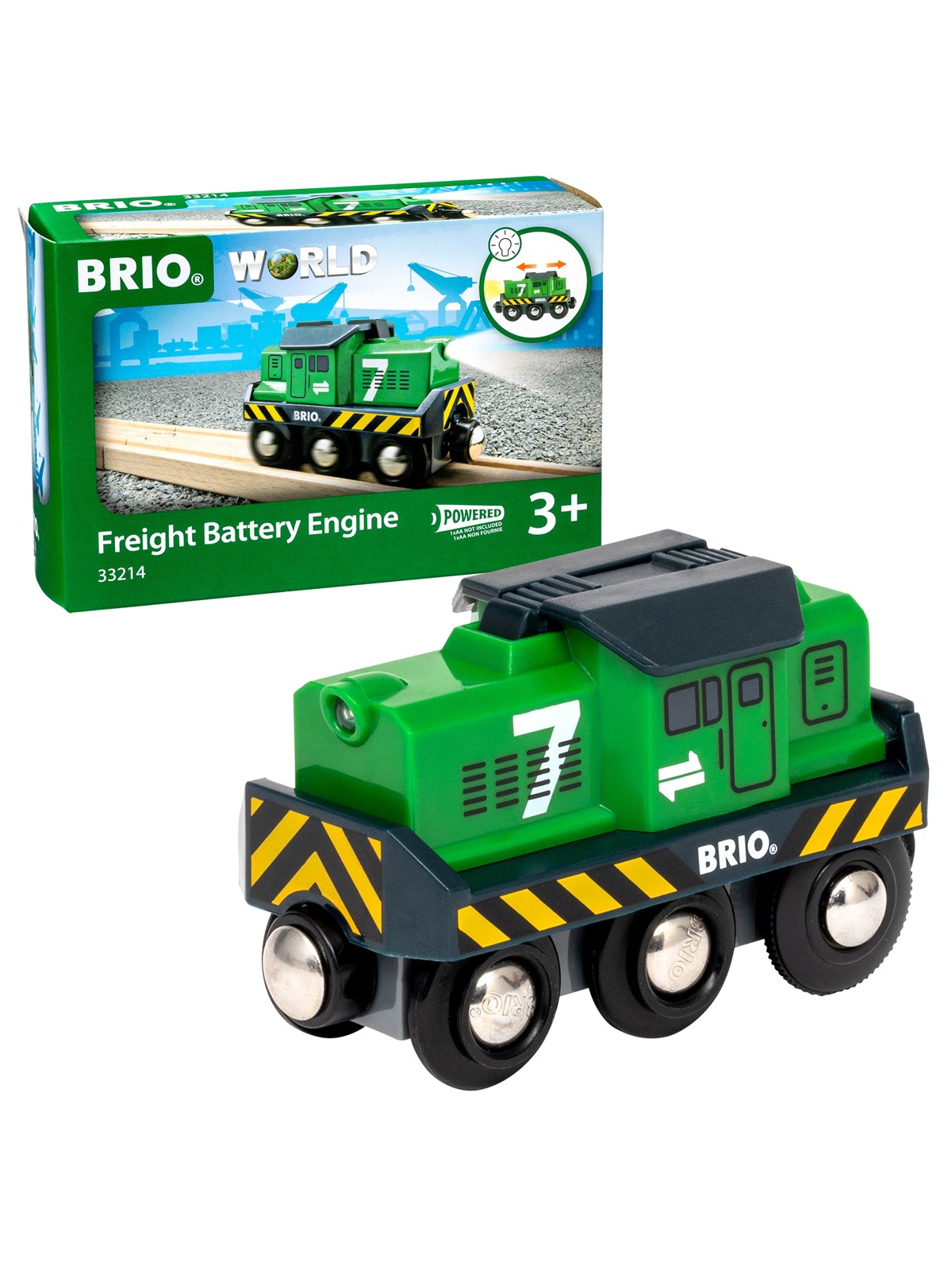 Brio 33214 Fragtlokomotiv, batteridrevet, Brio Tog
