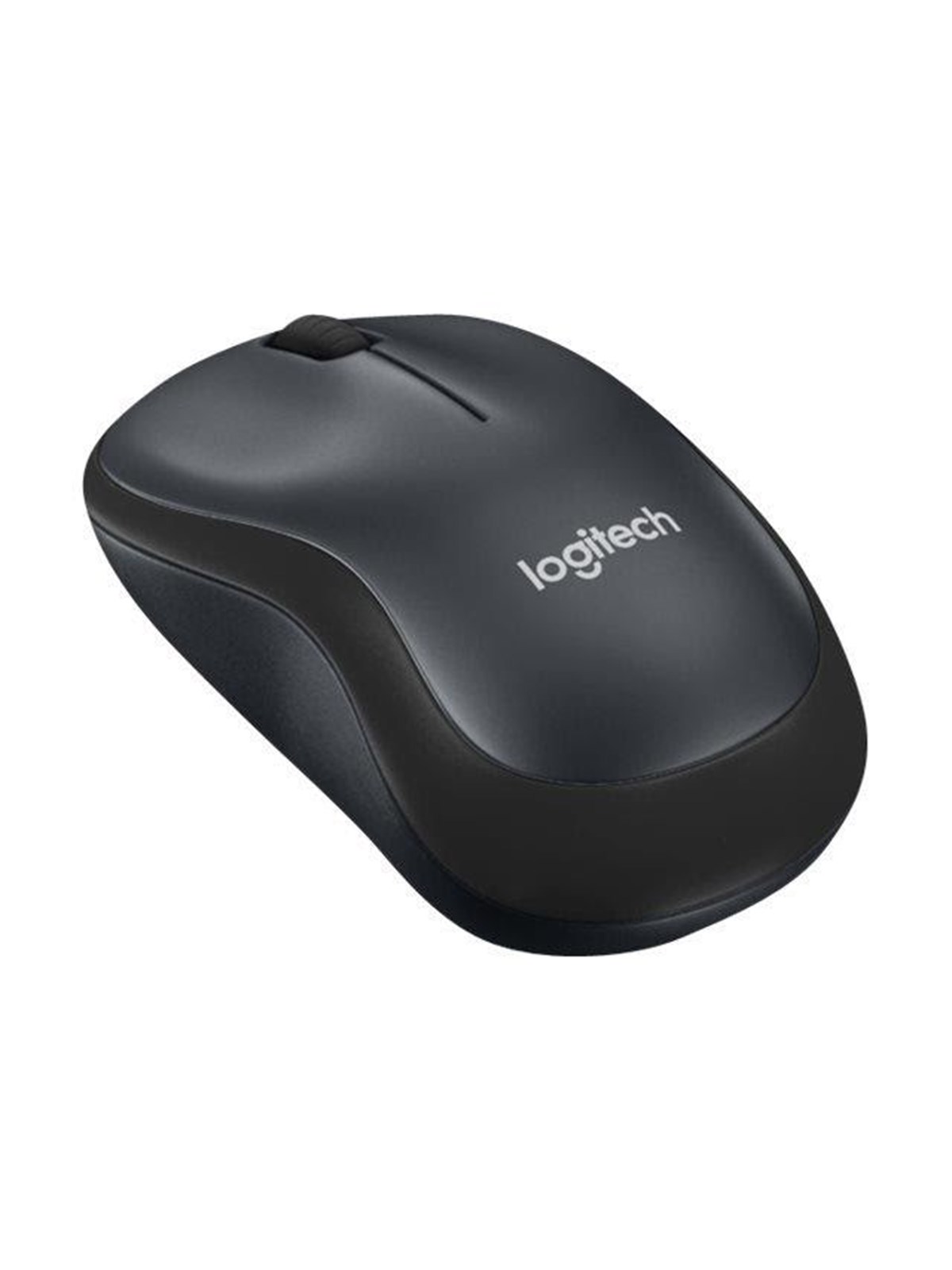 Logitech M220 Silent Wireless PC Mouse - Mus - Optisk - 3 knapper - Sort