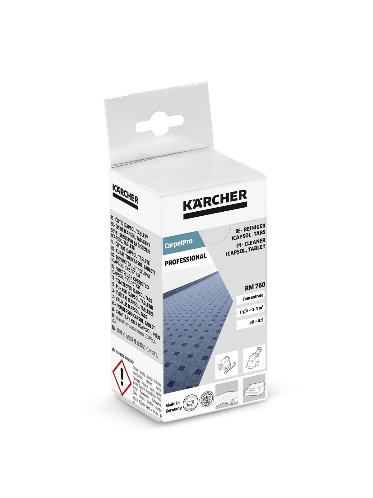 Kärcher Carpet Pro RM 760 (16 pcs), Havevanding