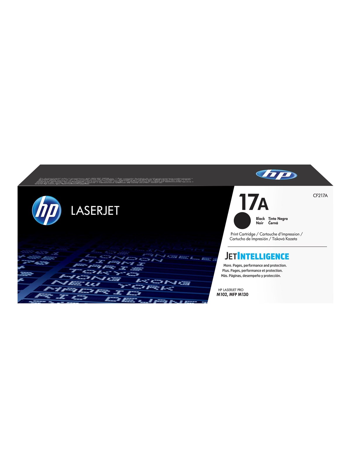 HP 17A / CF217A Black Toner, Printerpatron Og Toner