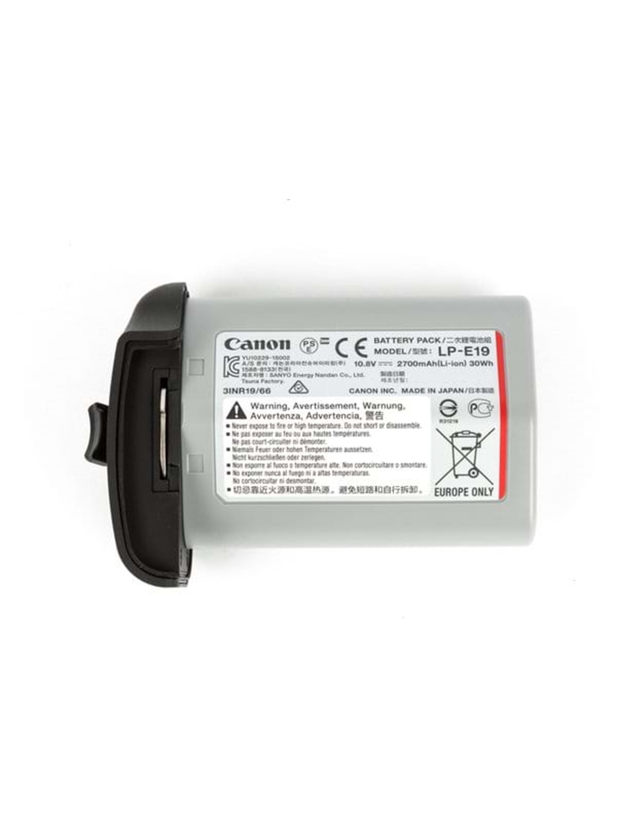 Canon LP-E19 Battery Pack, Batteri