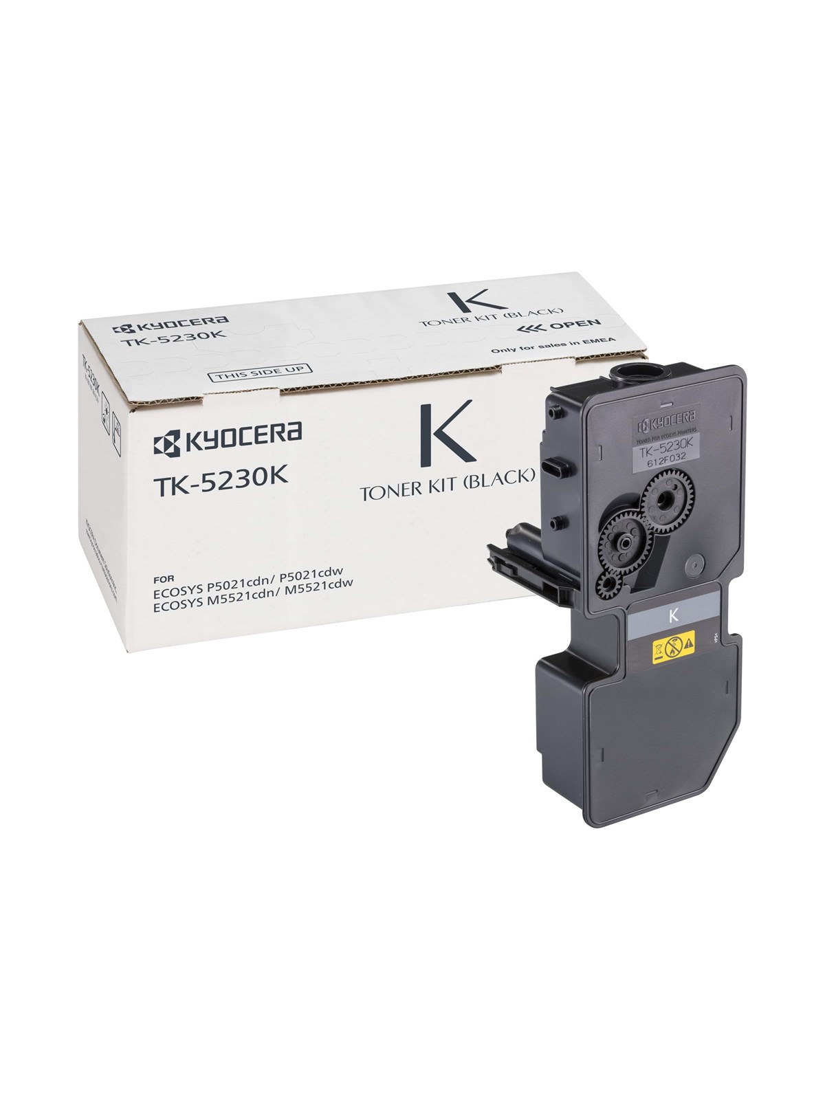 Kyocera 1T02R90NL0 / TK 5230K Black Toner, Printerpatron Og Toner