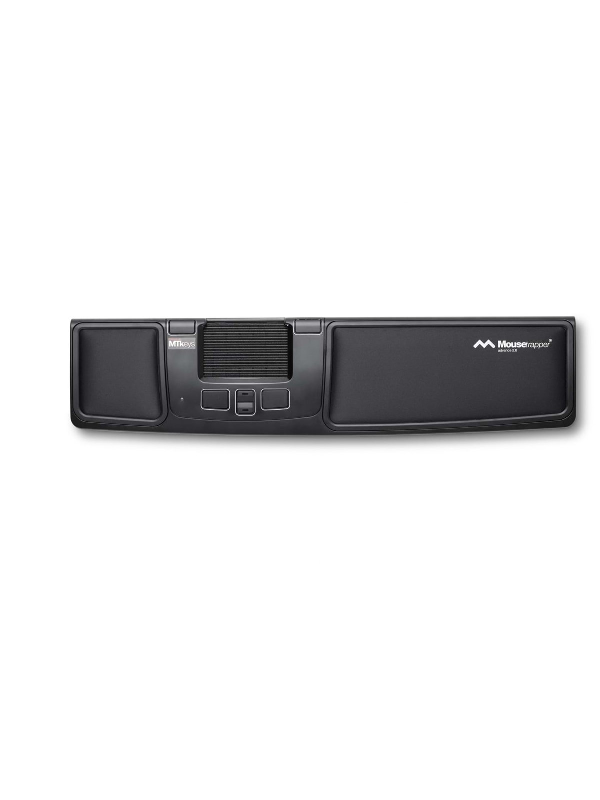 Mousetrapper Advance 2.0 - Black/White - Trackbar - Touch - 6 knapper - Sort