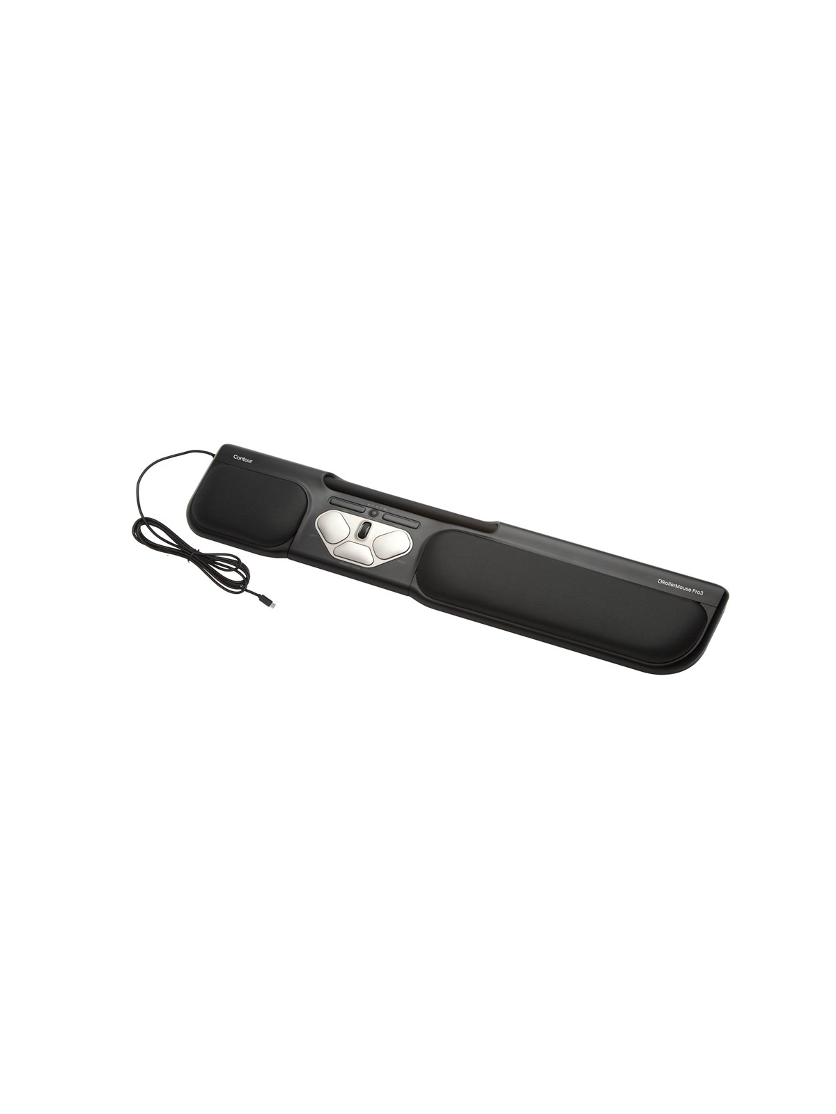 Contour RollerMouse PRO3 Wired 2024 - Central pegeenhed - 8 knapper - Sort