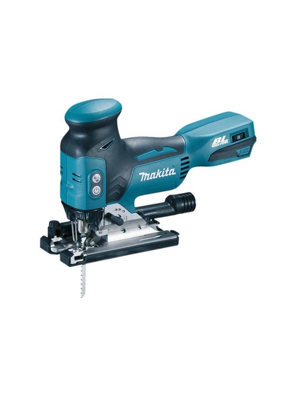 Makita 18v stiksav djv181z solo kulfri u/batterier, lader og kuffert, Stiksav
