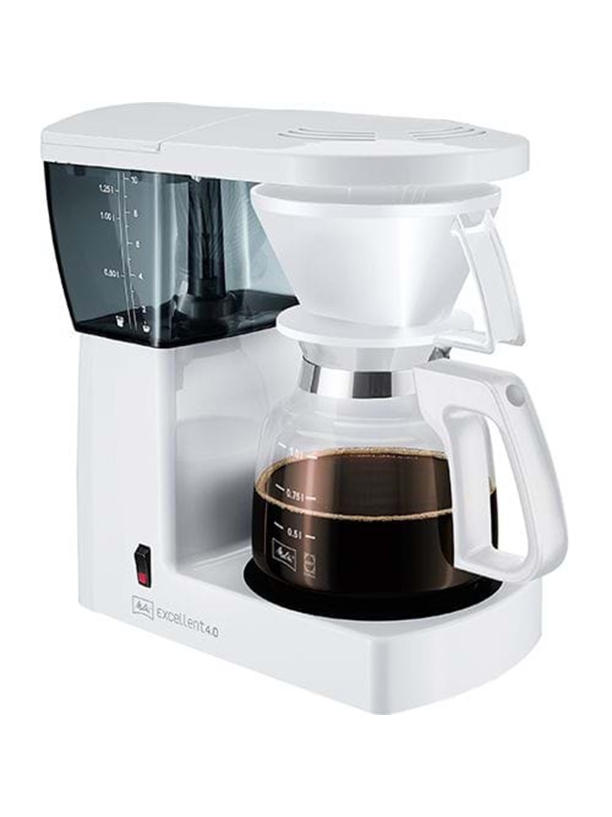 Melitta Excellent 4.0 - White, Kaffemaskine