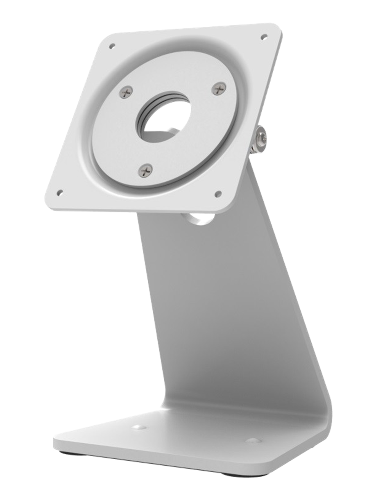 MACLOCKS Tablet Kiosk Stand 360 Table Top Mount - White, Tv Ophæng