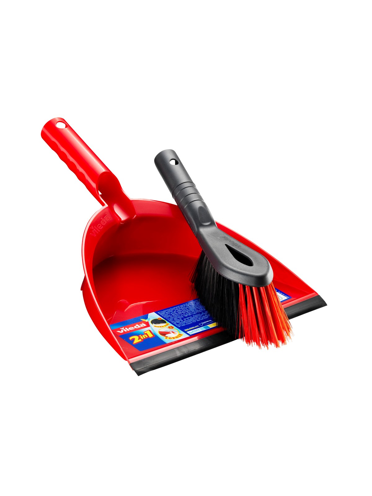Vileda 2-in-1 Short Hand Brush Set, Rengøring