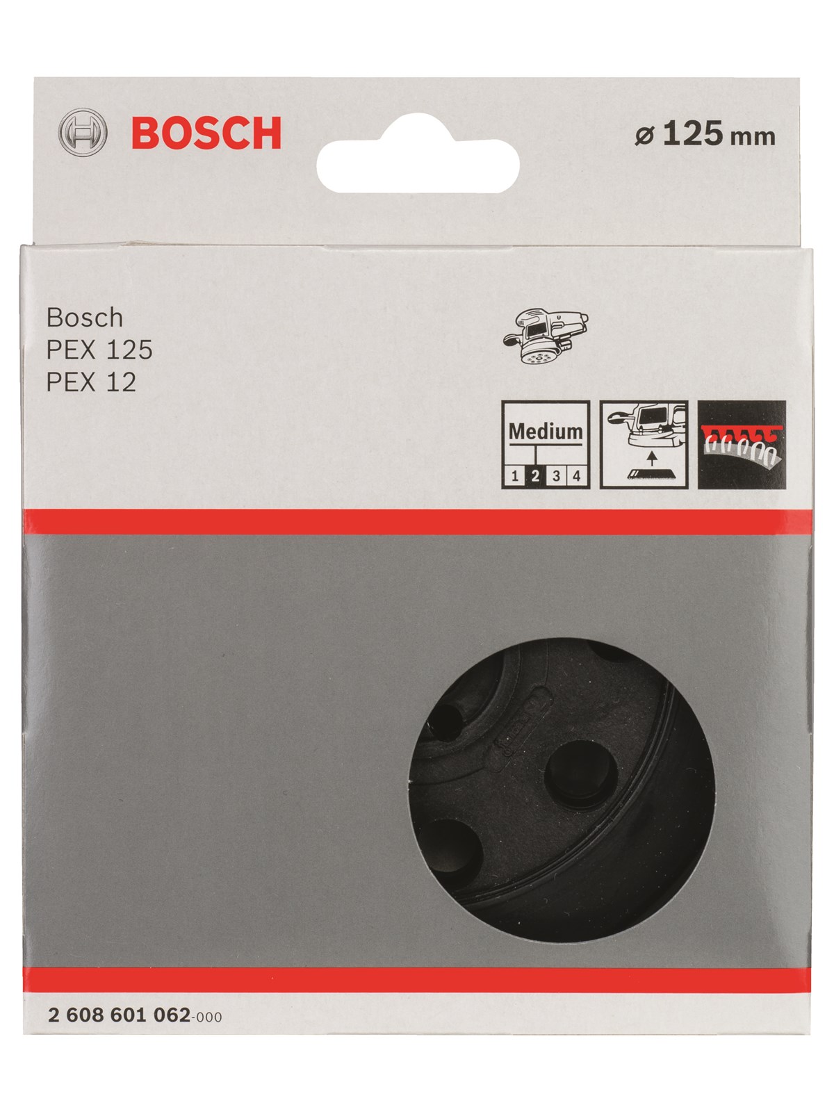Bosch Slibetallerken, Slibemaskine