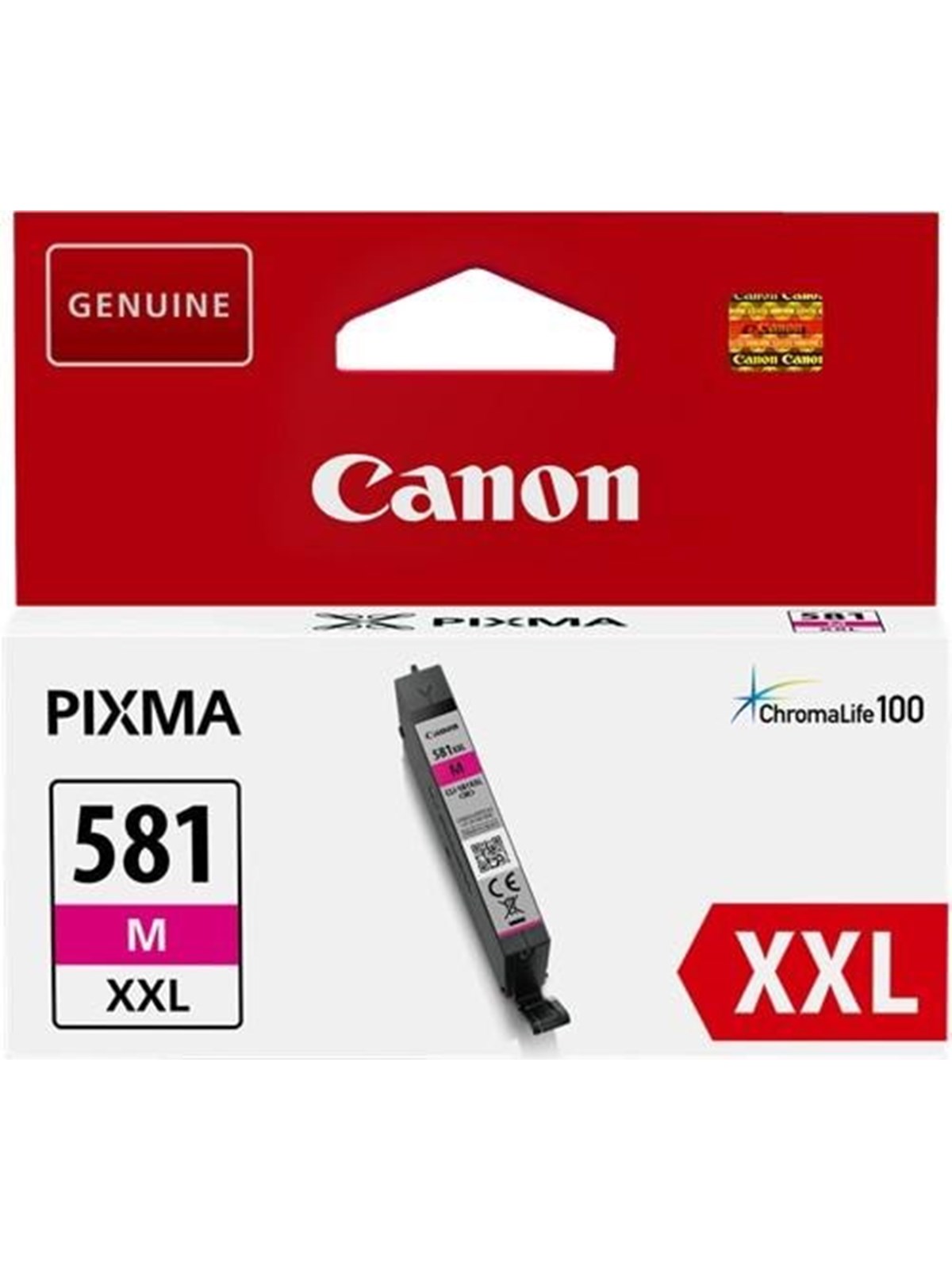 Canon CLI-581XXL / 1996C001 High Magenta, Printerpatron Og Toner