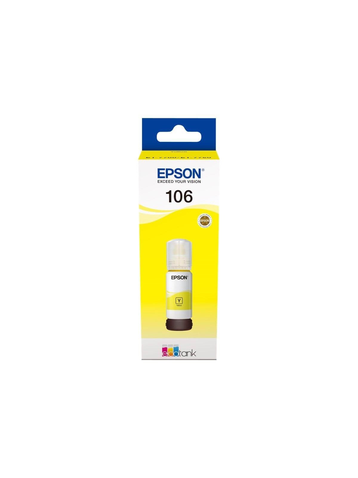 Epson 106 - Original Yellow Ink, Printerpatron Og Toner