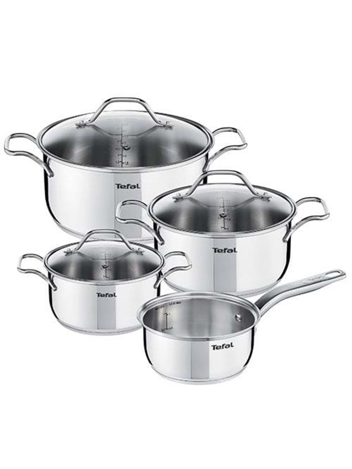 Tefal Intuition SS Grydesæt 7 dele, Gryde