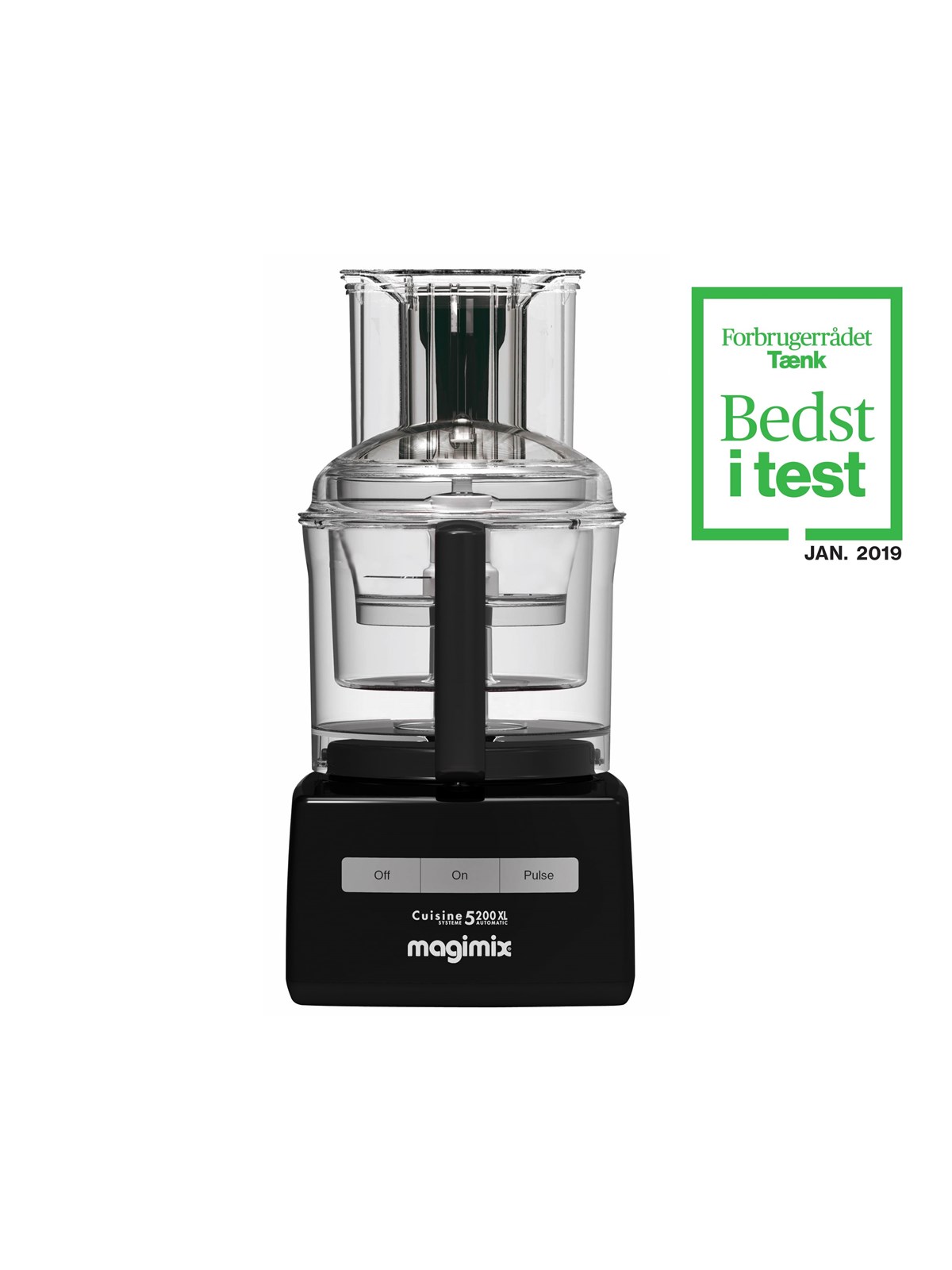 Magimix Foodprocessor CS 5200 XL - Black, Køkkenmaskine