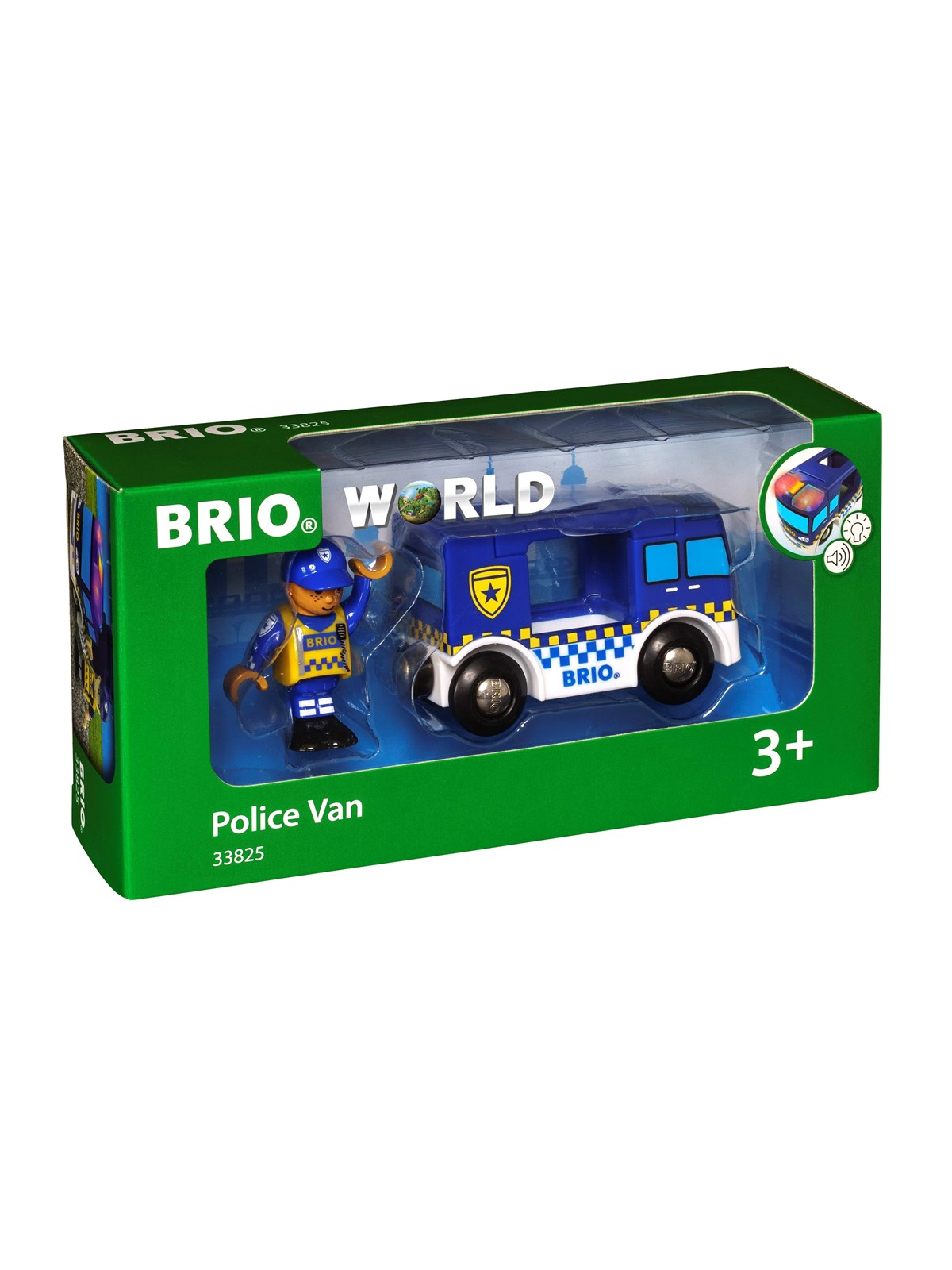 Brio 33825 Politibil, Brio Tog