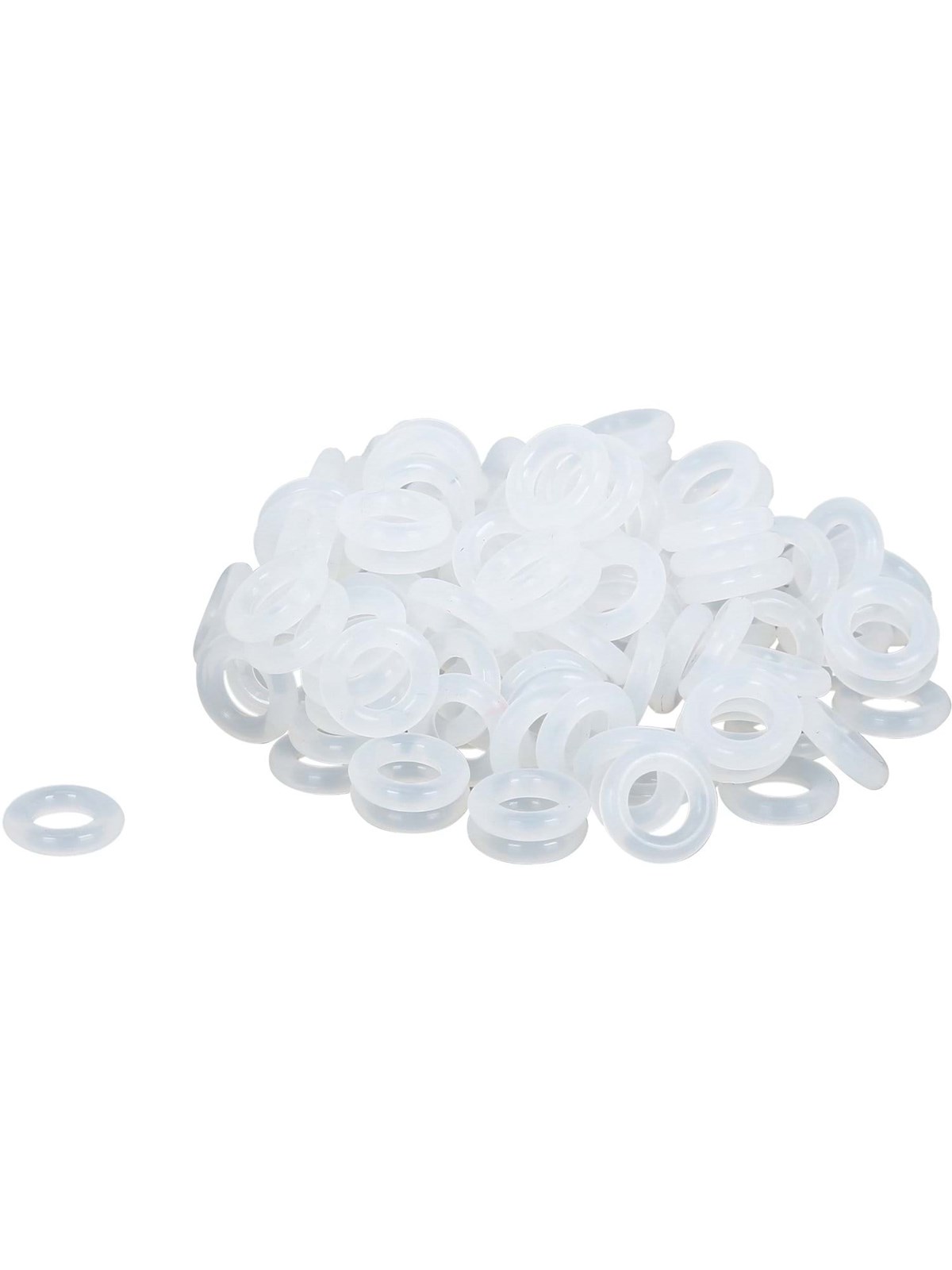 DUTZO MX keys O-Ring 40A - Clear - Transparent, Tastatur