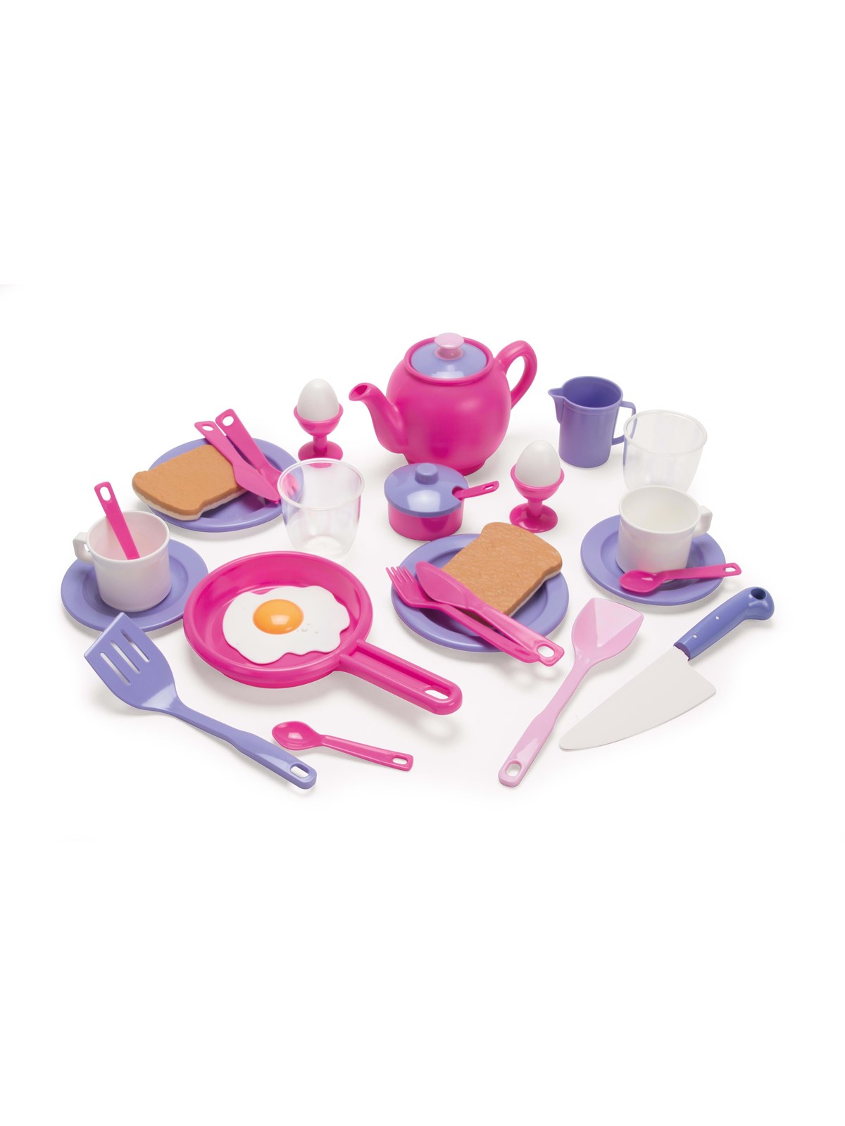 Dantoy MY LITTLE P. BREAKFAST SET IN BOX 30 PCS., Legekøkken