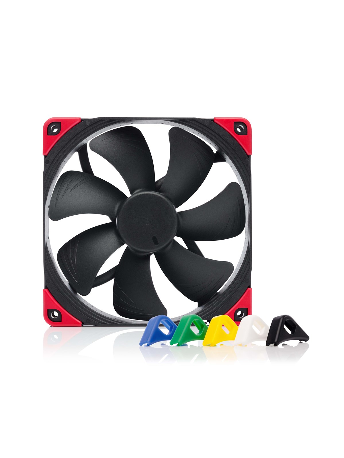 Noctua NF-A14 PWM chromax.black.swap - Kabinet køler - 140mm - Sort - 25 dBA