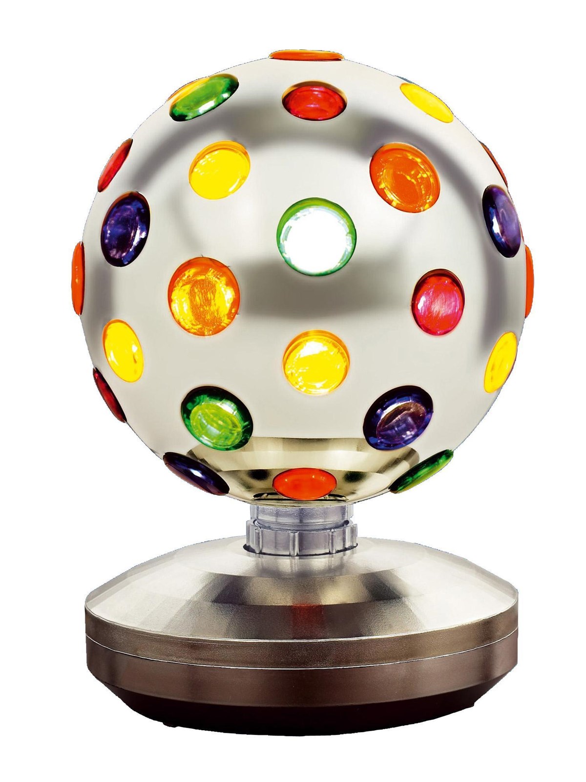 Music Discokugle 20 cm - Sølv, Musik