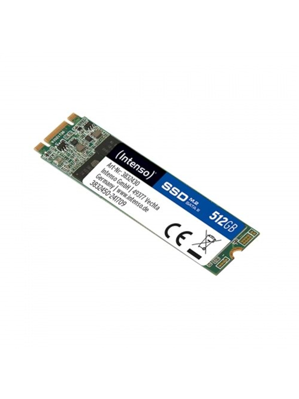 Intenso SSD Top - 512GB - M.2 2280 - SATA-600, Ssd Harddisk