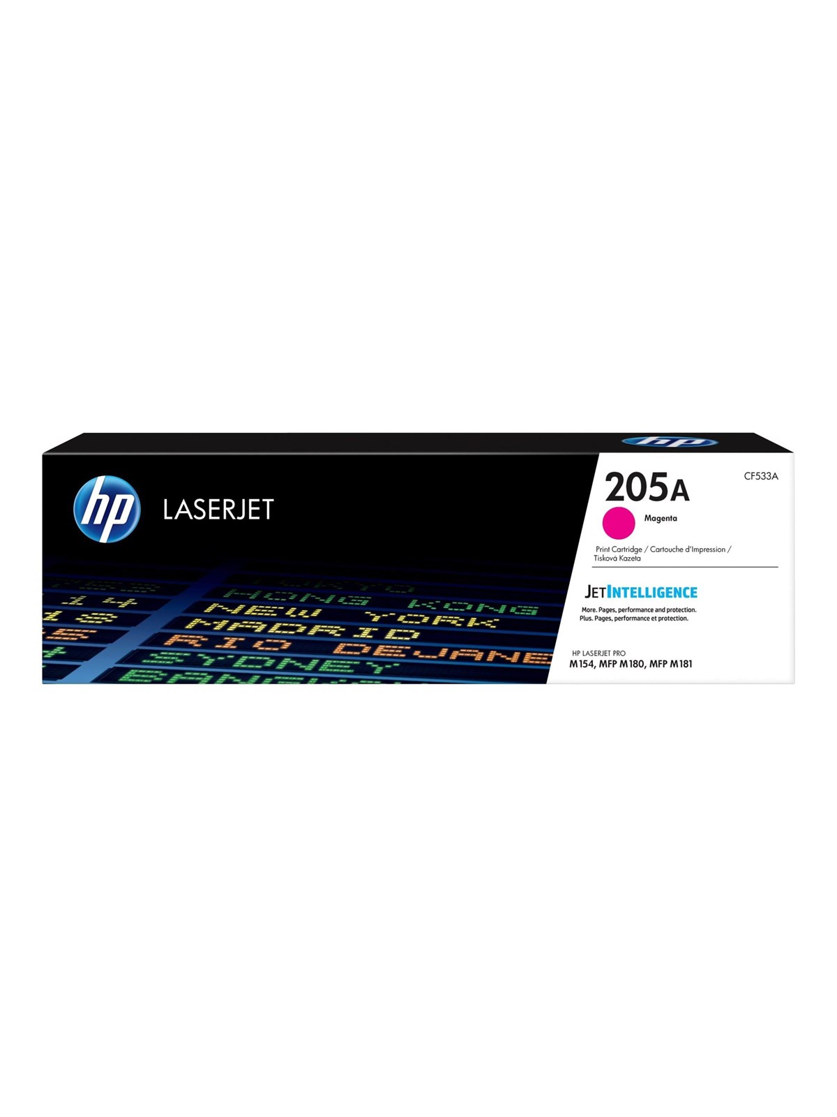 HP 205A / CF533A Magenta Toner, Printerpatron Og Toner