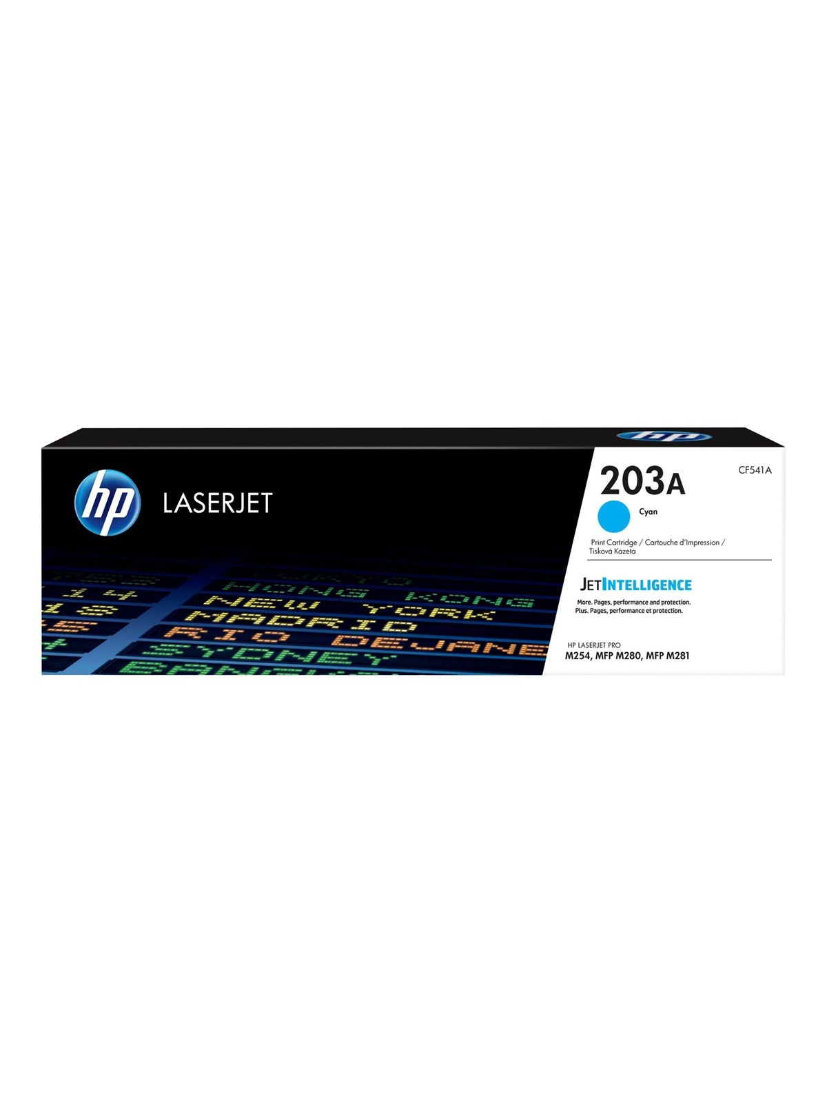 HP 203A / CF541A Cyan Toner, Printerpatron Og Toner