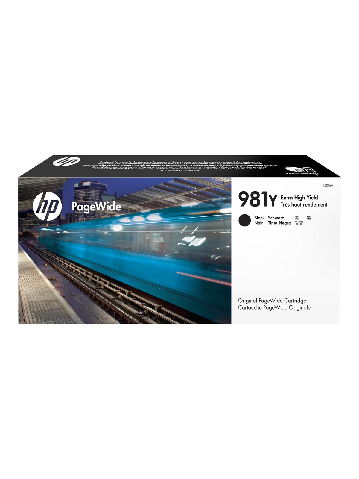 HP 981Y / L0R16A High Capacity Black Ink, Printerpatron Og Toner