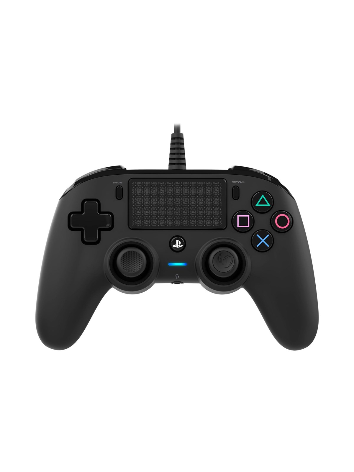 NACON Compact Controller - Black - Wired Controller - Sony PlayStation 4