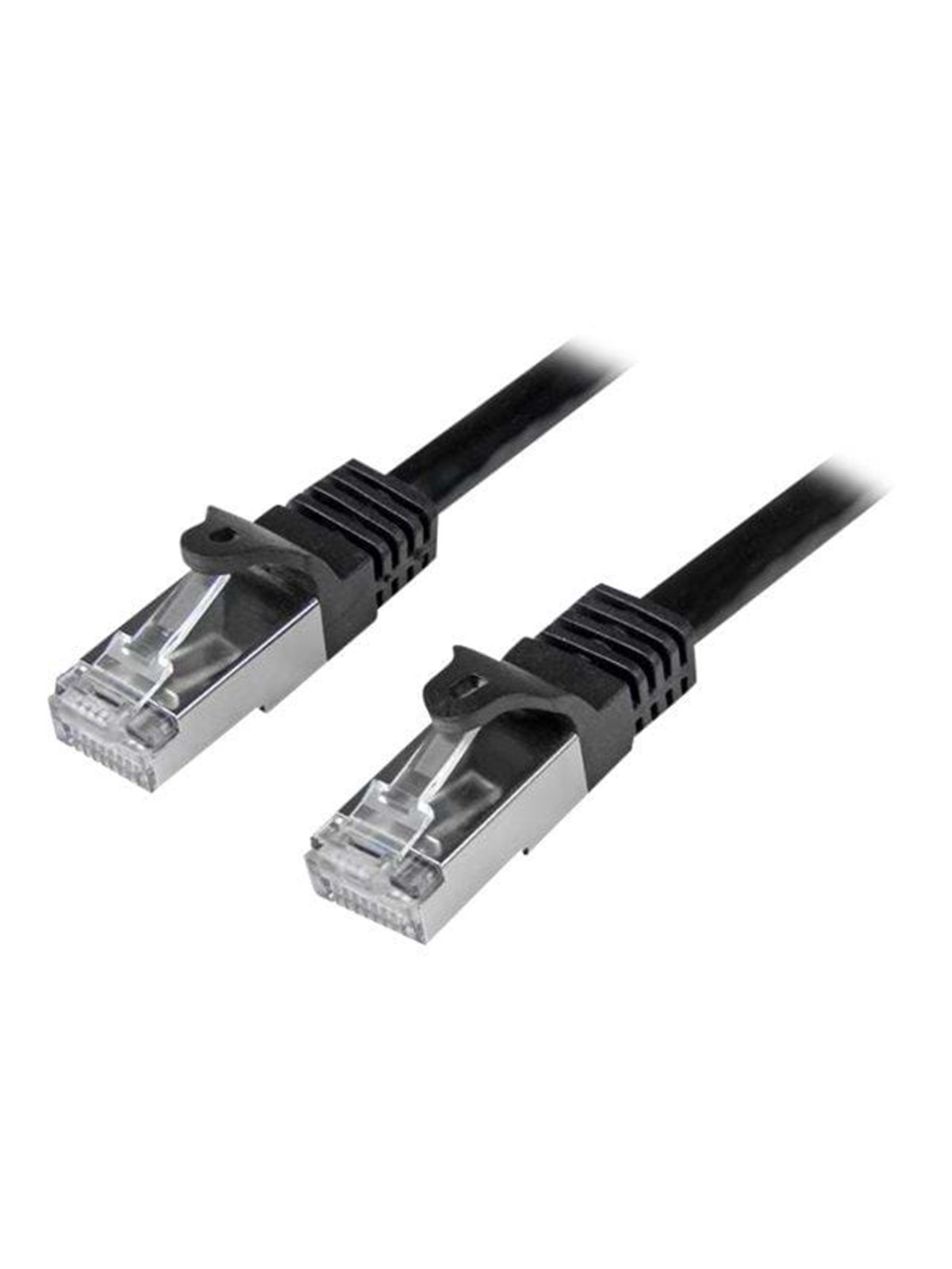 StarTech.com 0.5m Black Cat6 / Cat 6 Shielded (SFTP) Patch Cable 0.5 m - patchkabel - 50 cm - sort - Sort - 0.5 meter