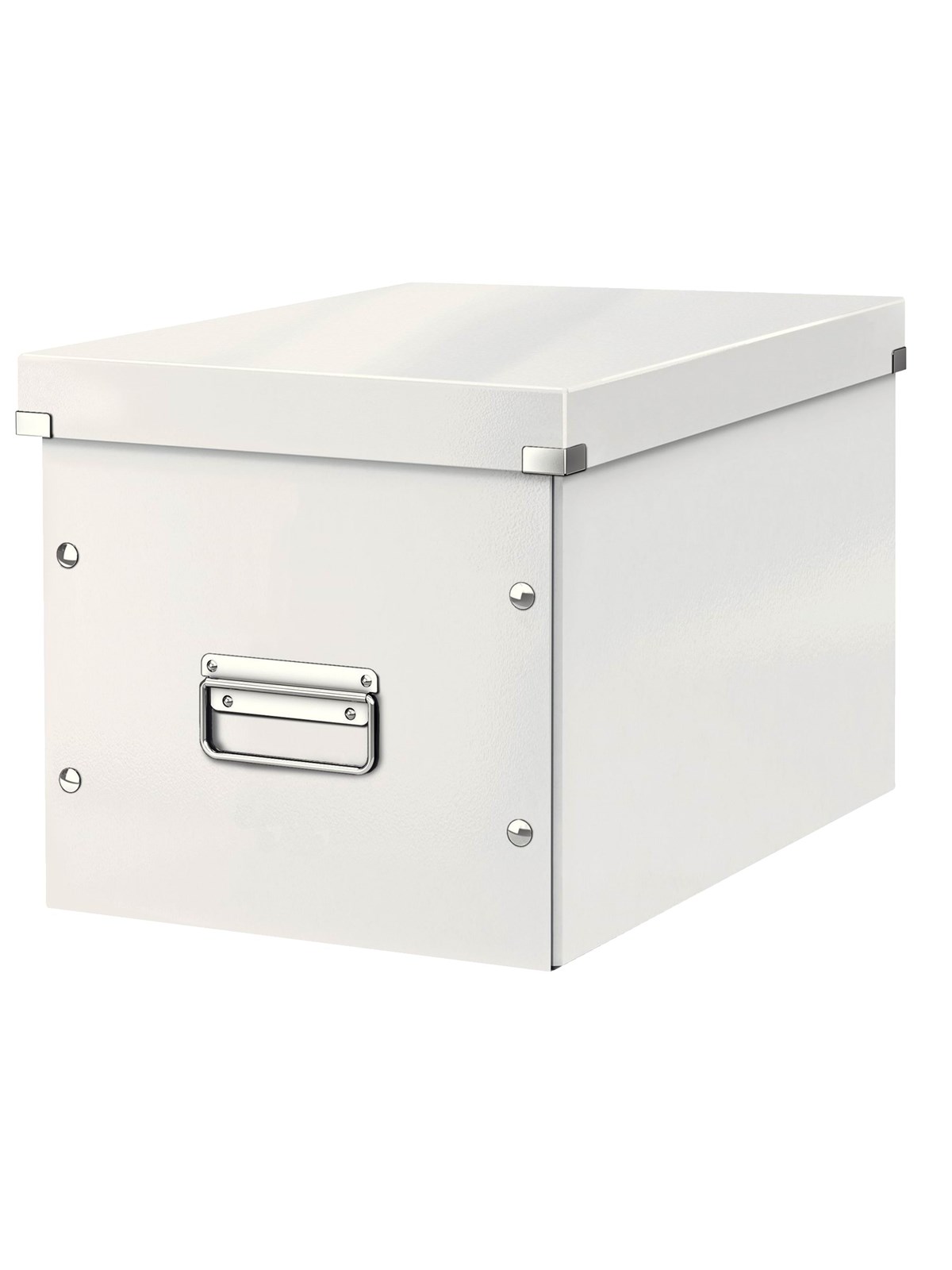 Leitz Opbevaringsboks Click & Store WOW Cube Large Hvid, Opbevaringskasse
