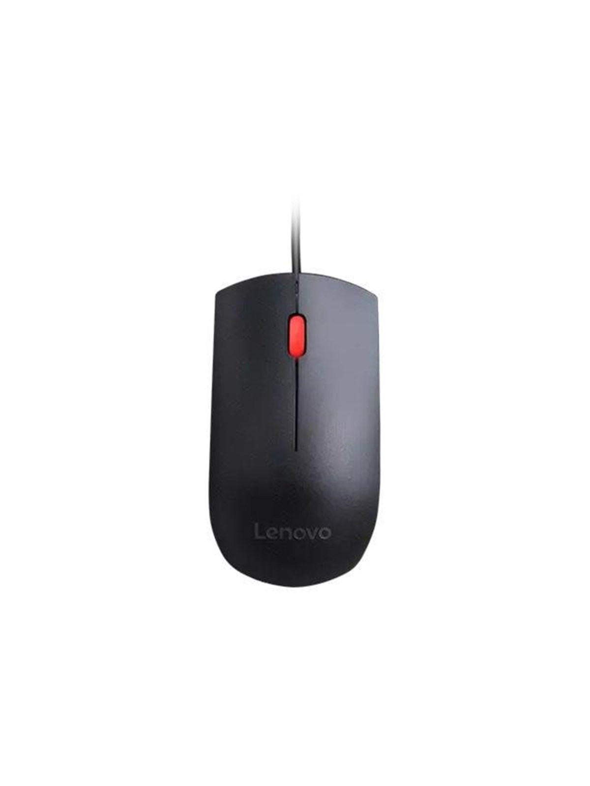 Lenovo Essential - Mus - Optisk - 3 knapper - Sort, Mus