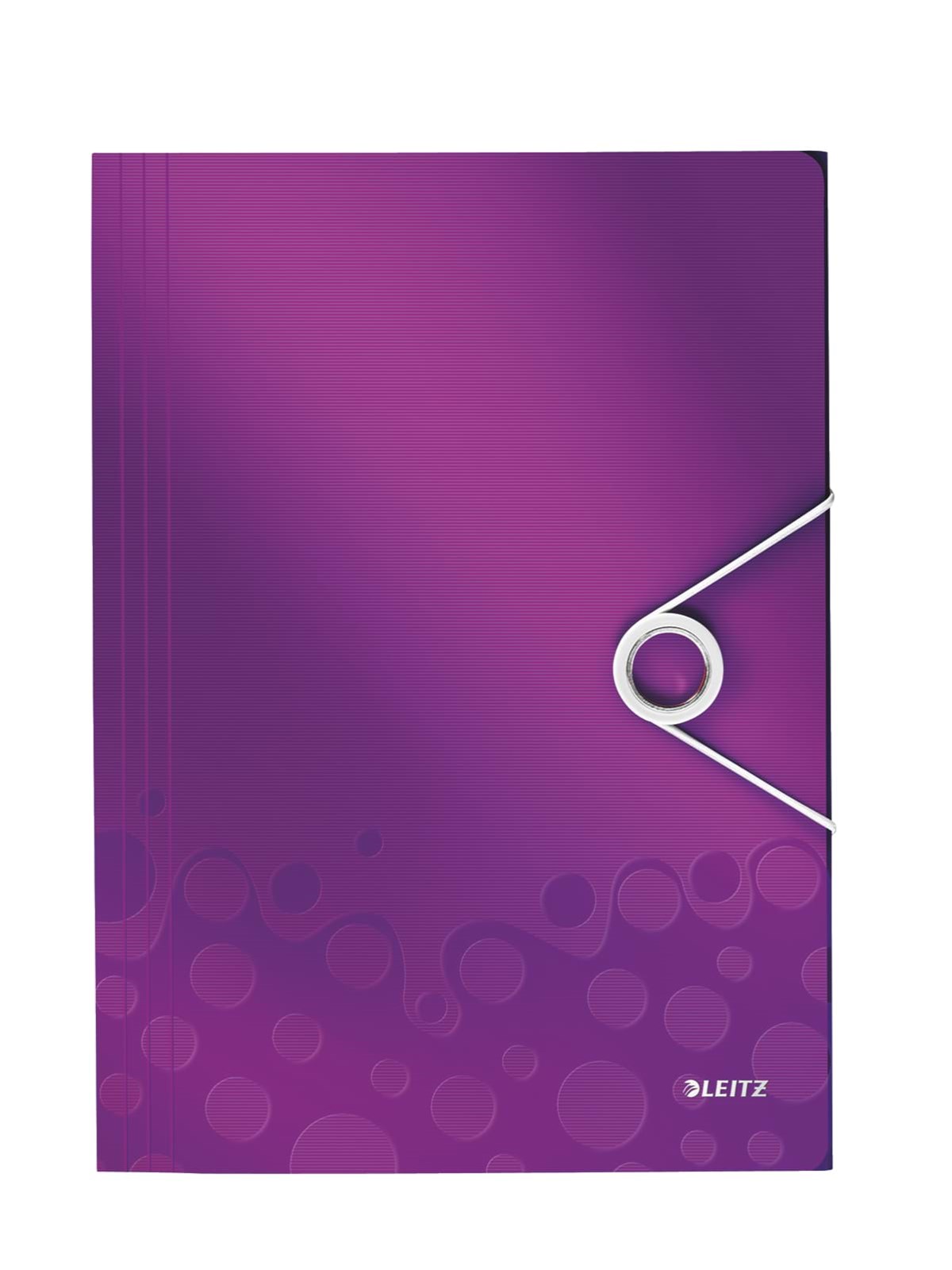 Leitz 3-klap mappe WOW PP A4 Lilla, Mappe