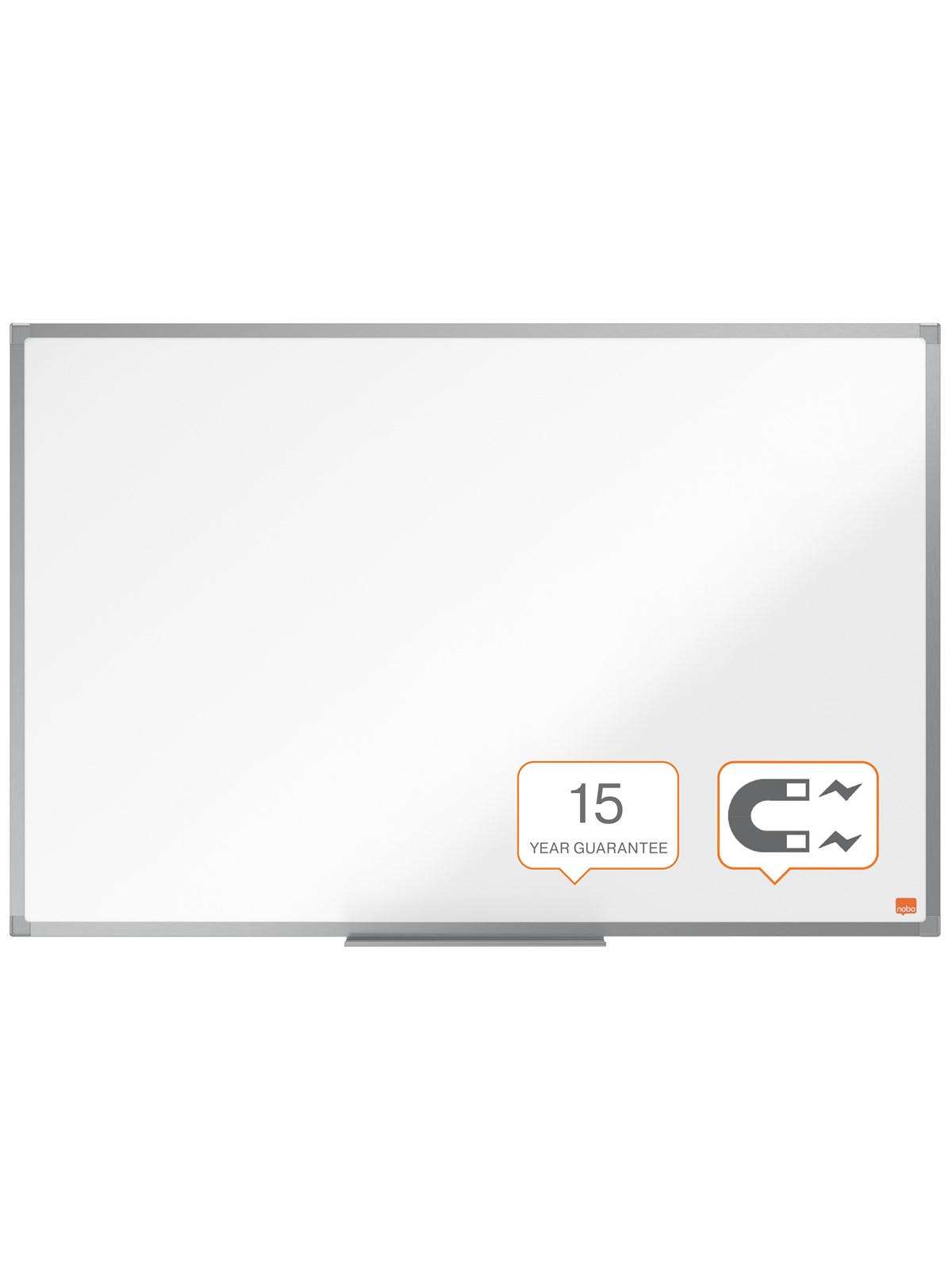 Nobo Essence stål magnetisk whiteboard 90x60cm, Konference Præsentation