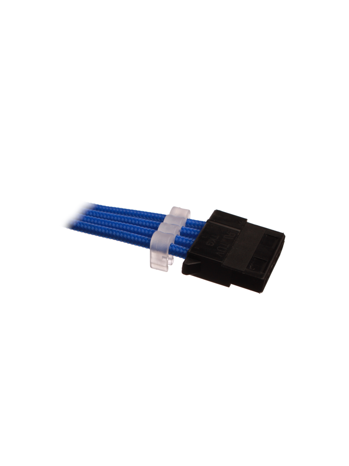 DUTZO Sleeved 4-pins Molex Cable - Blue, Strømkabel