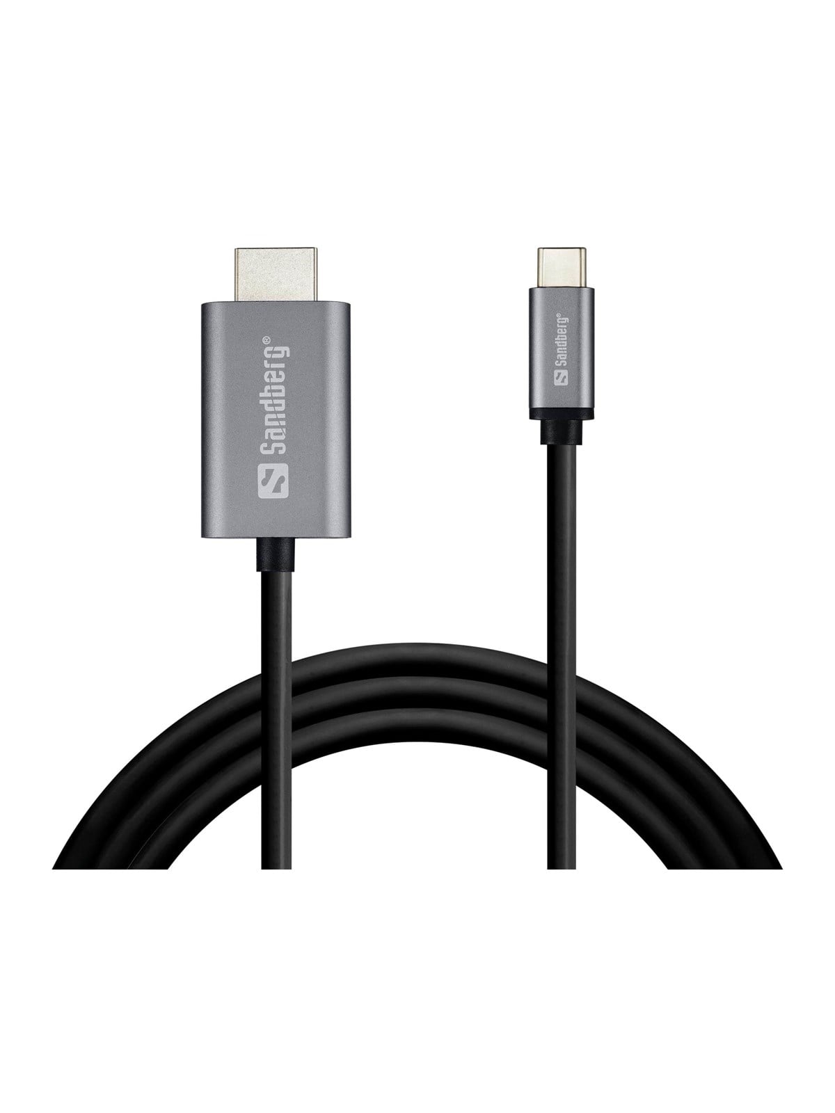 Sandberg USB-C to HDMI - 2m, Skærmkabel