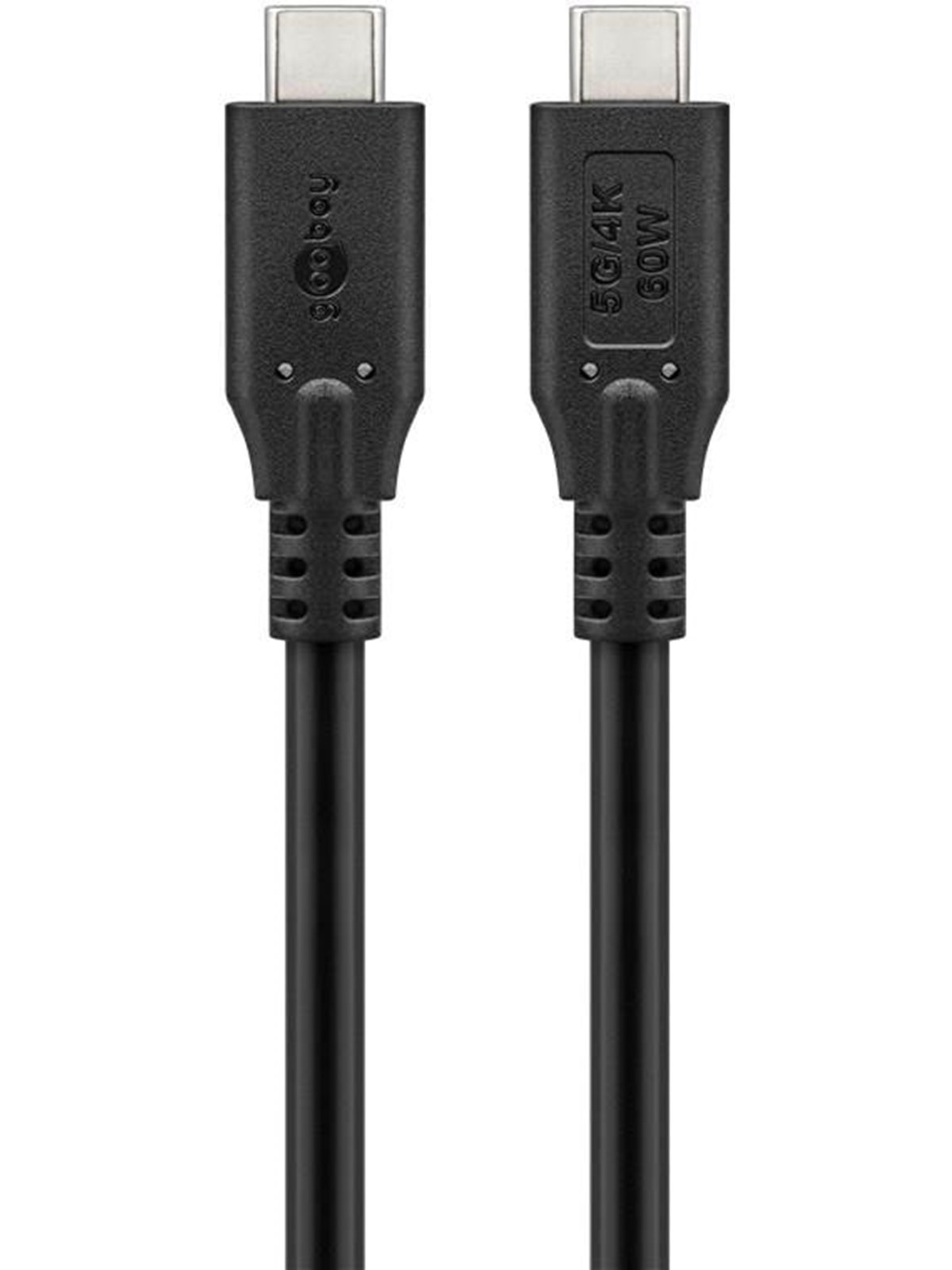 Pro USB-C USB-C - 0.5m - Sort, Usb Kabel