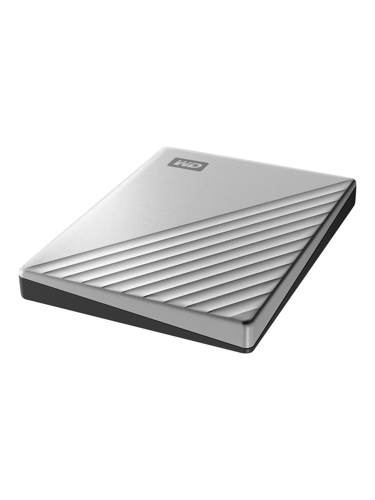 WD My Passport Ultra - 2TB - Ekstern Harddisk - Sølv, Ekstern Harddisk