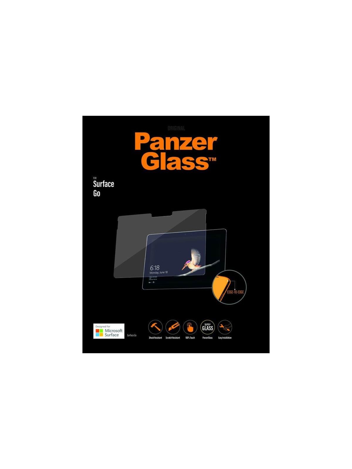 PanzerGlass Screen Protector Microsoft Surface Go 4 | Go 3 | Go 2 | Go, Tablet Tilbehør