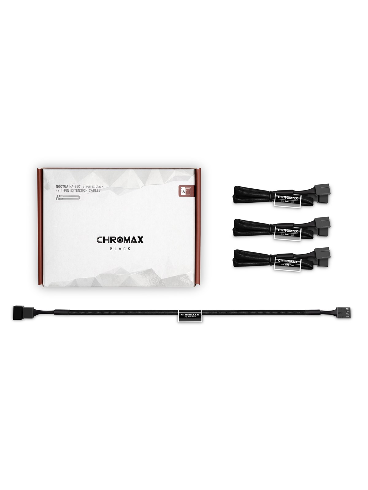Noctua NA-SEC1 chromax.black, Strømkabel
