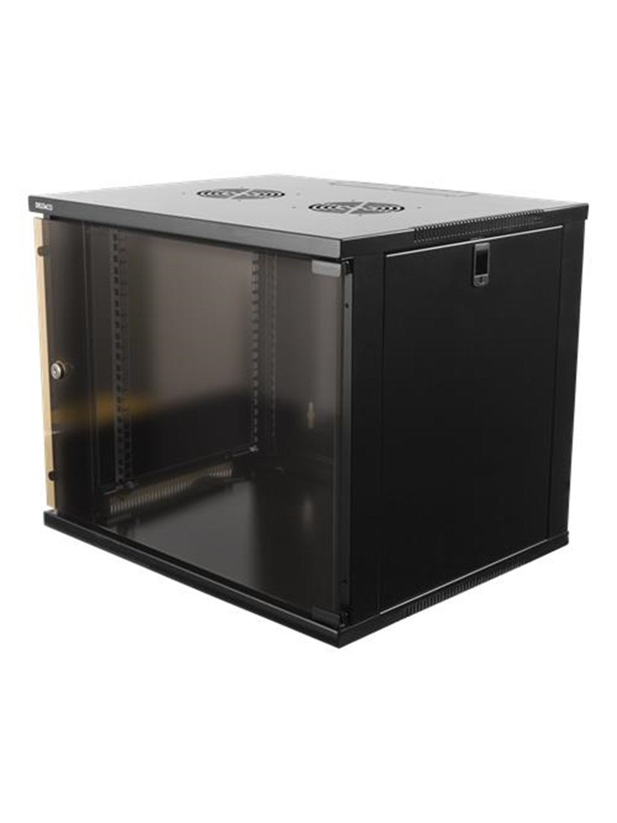 Deltaco 19-5409B - 9U - Wall Mount Rack Cabinet, Rackskab