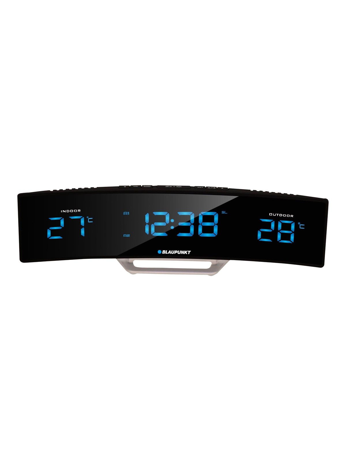 Blaupunkt Radiobudzik CR12BK FM Alarm Temperatura - FM, Radio