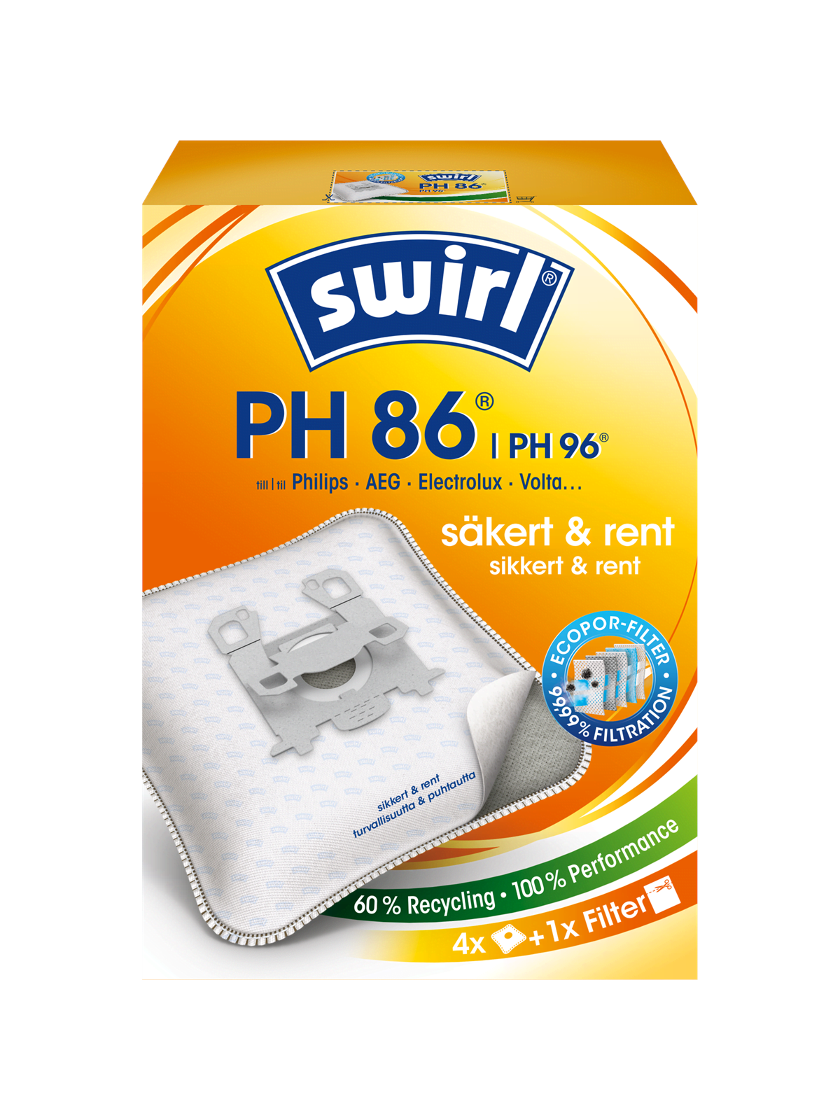 Swirl MODEL PH86/PH99 - 4 pcs