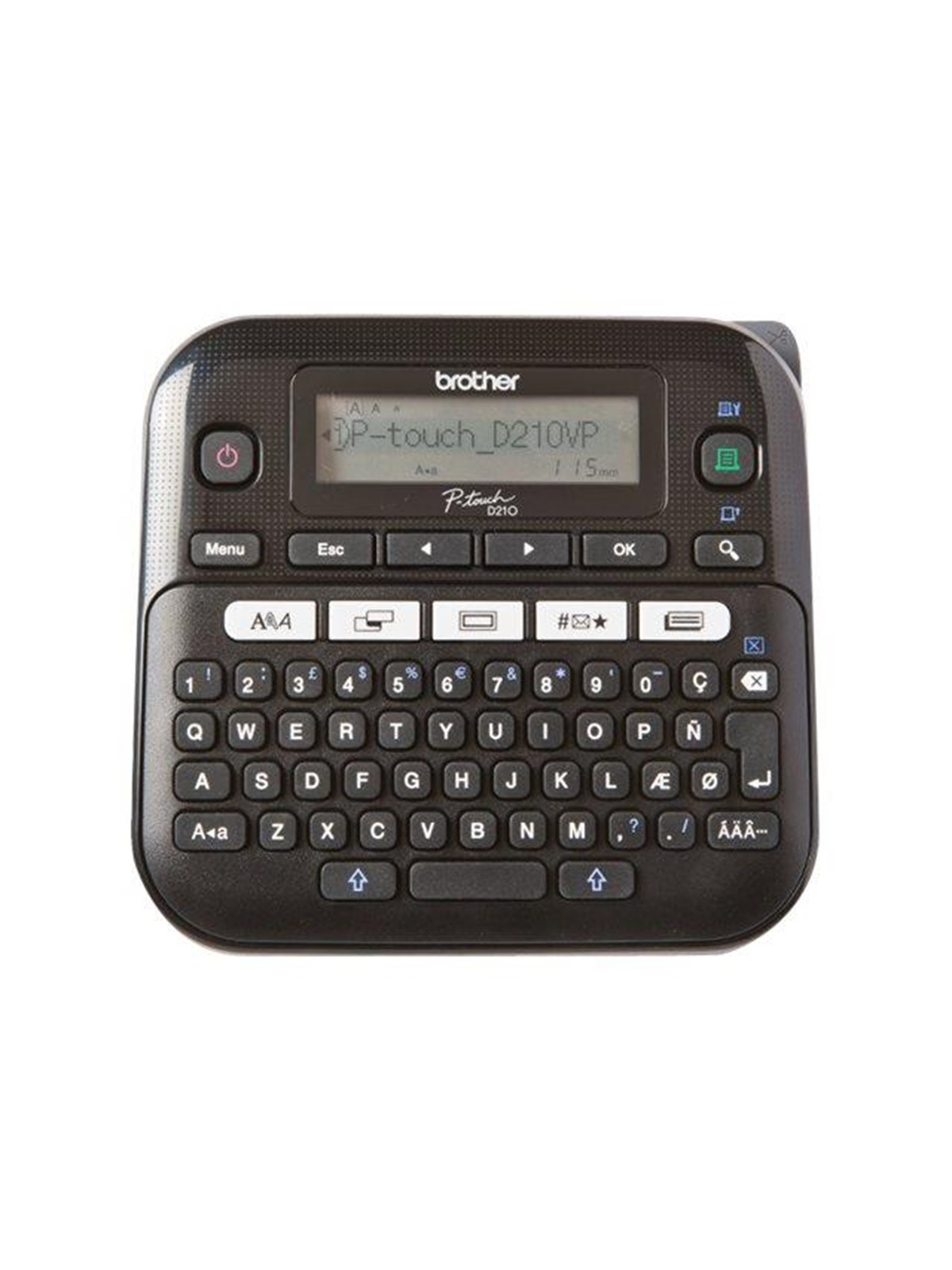 Brother P-Touch PT-D210VP - Thermo transfer - 180 dpi - 20 mm/sec