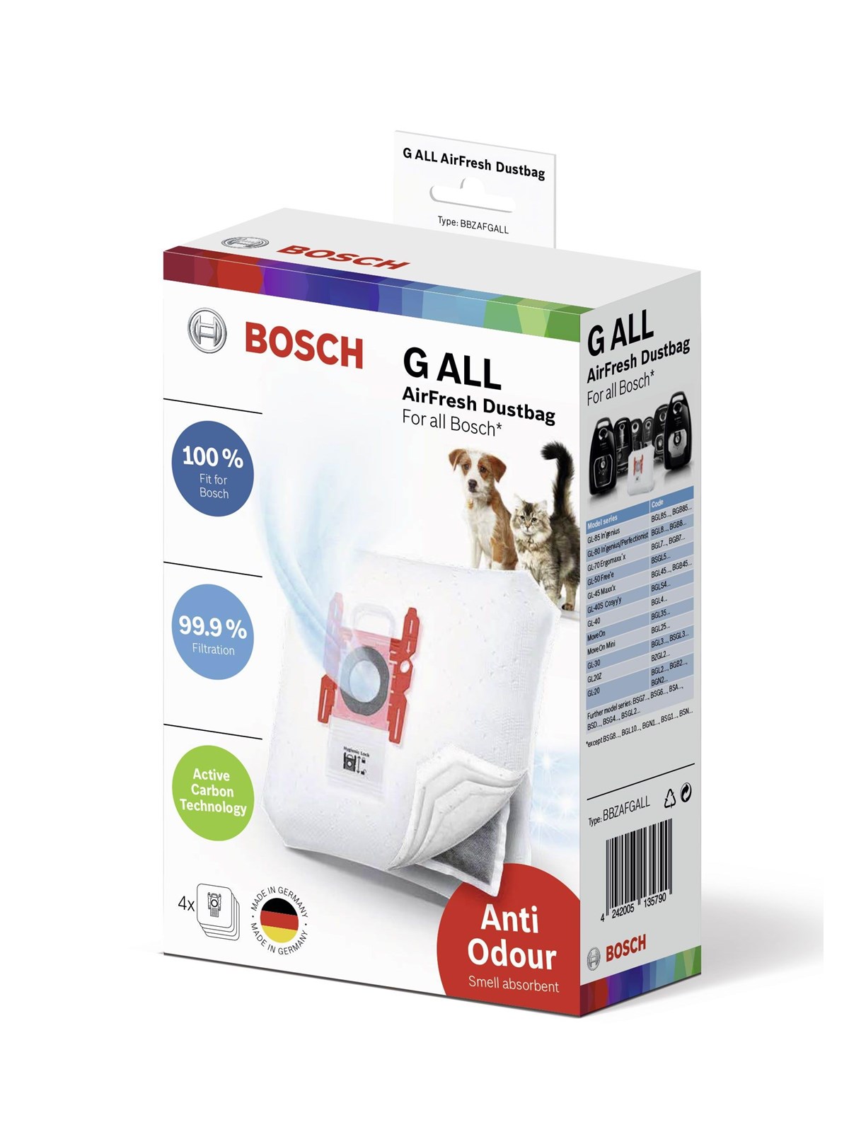 Bosch Vacuum Cleaner Bag BBZAFGALL