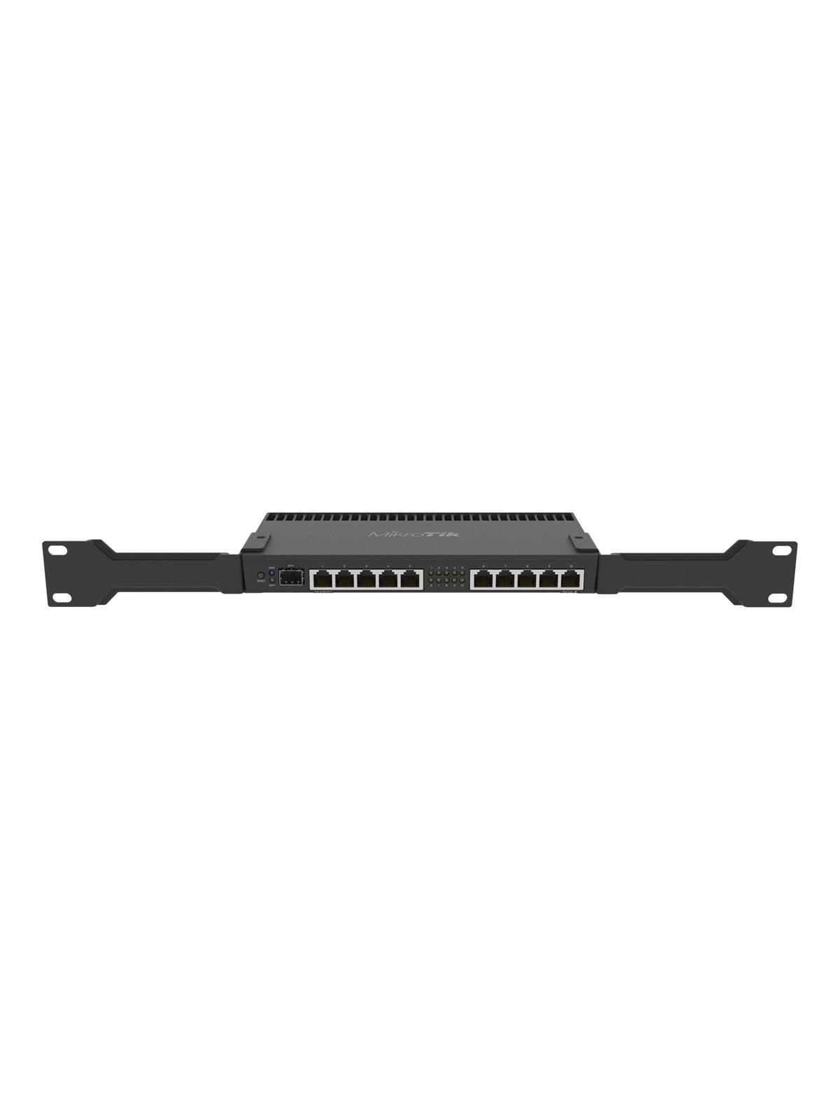 MikroTik RB4011iGS+RM (10x 1G RJ45 / 1x 10G SFP+) - Router, Router