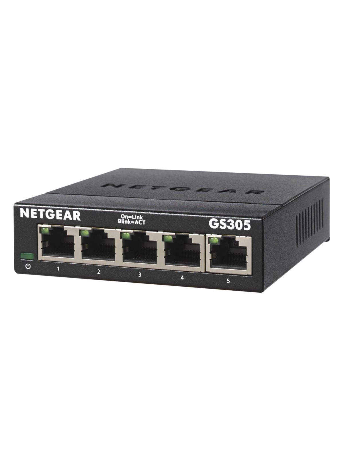 Netgear GS305-300PES 5-Port Gigabit Ethernet SOHO Unmanaged Switch, Switch