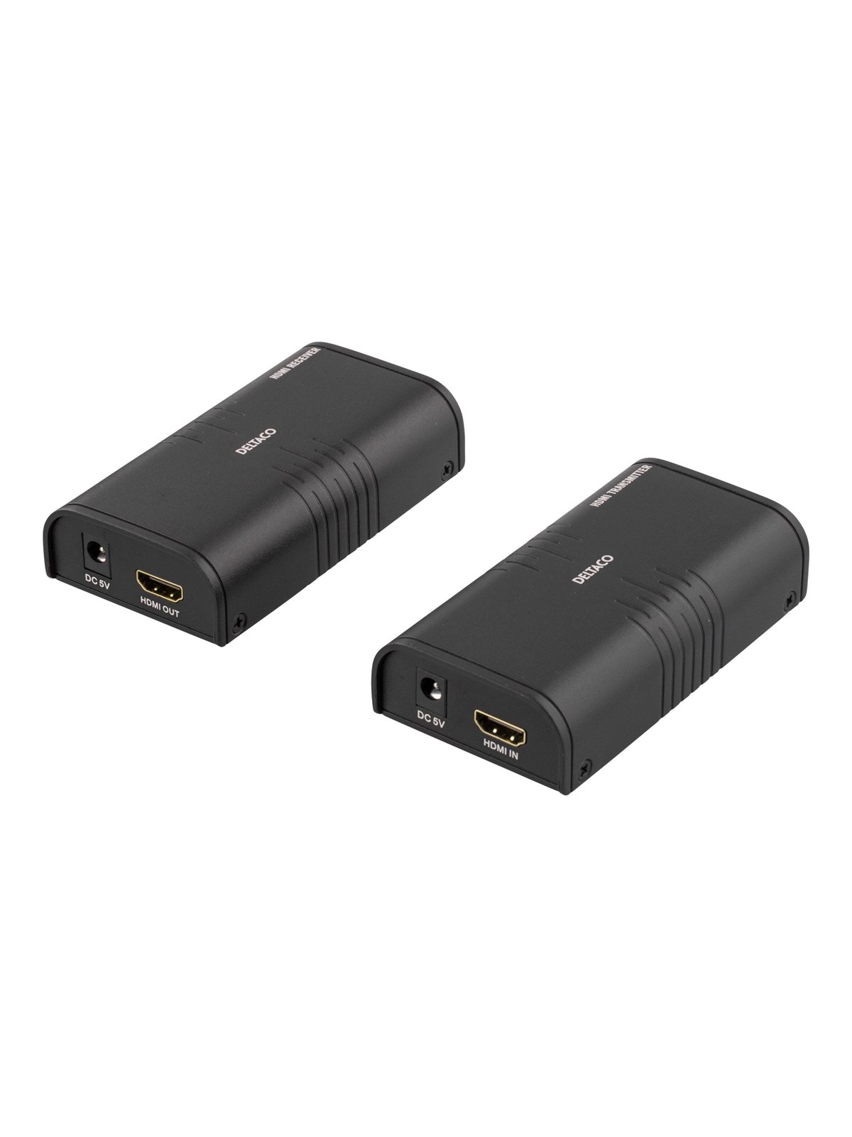 Deltaco Ethernet HDMI-forlænger op til 120m, Kabel