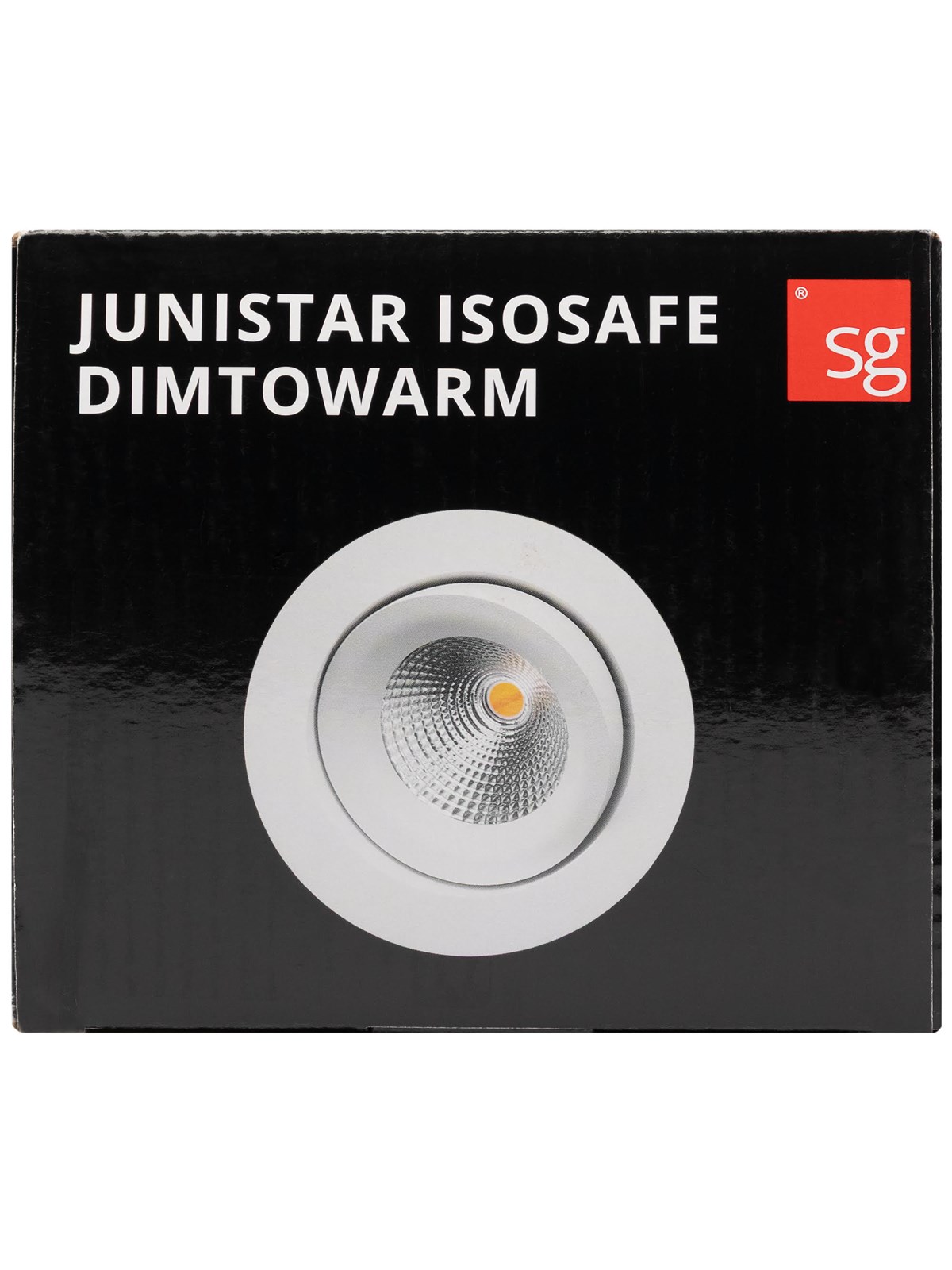 SG Armaturen Junistar IsoSafe DimToWarm 7W LED 2000-2800K Ra>95, sort, Lampe