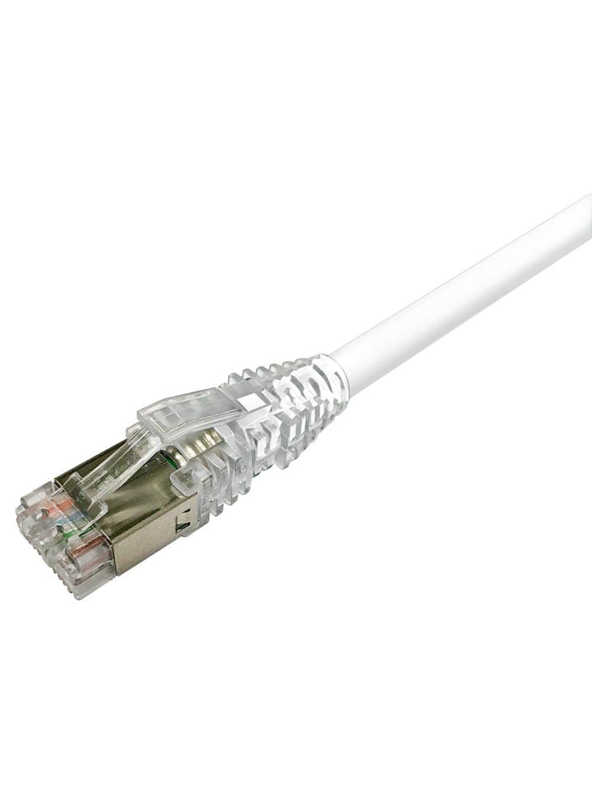 Commscope Patchkabel Cat.6a S/FTP hvid 2m - Hvid - 2 meter, Netværkskabel